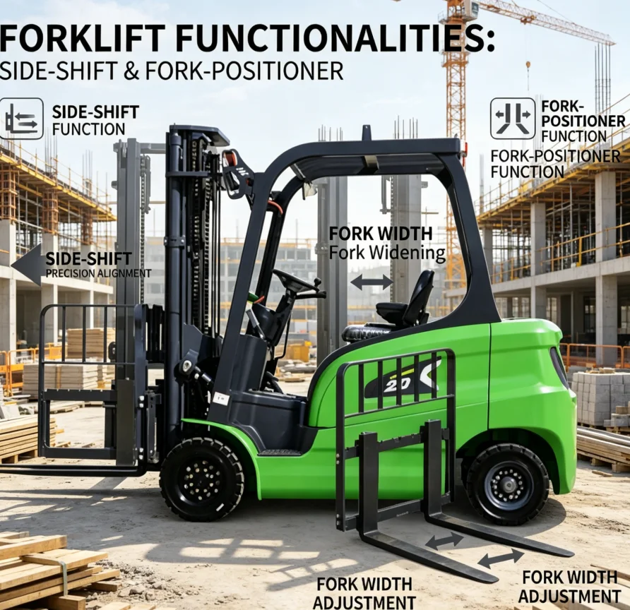 Fork Lift 1.5ton-3 ton Electric Forklift Machines Drum Lifter 4 Wheels Electric Forklift 3 Ton Electric Hand Forklift
