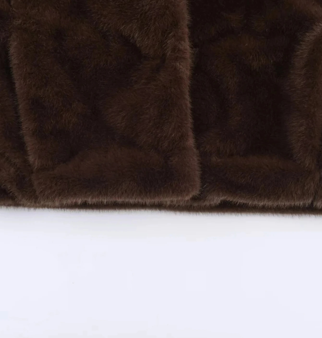 Nueva chaqueta cálida de piel sintética informal elegante Simple a la moda de estilo Retro para mujer/abrigo corto de piel