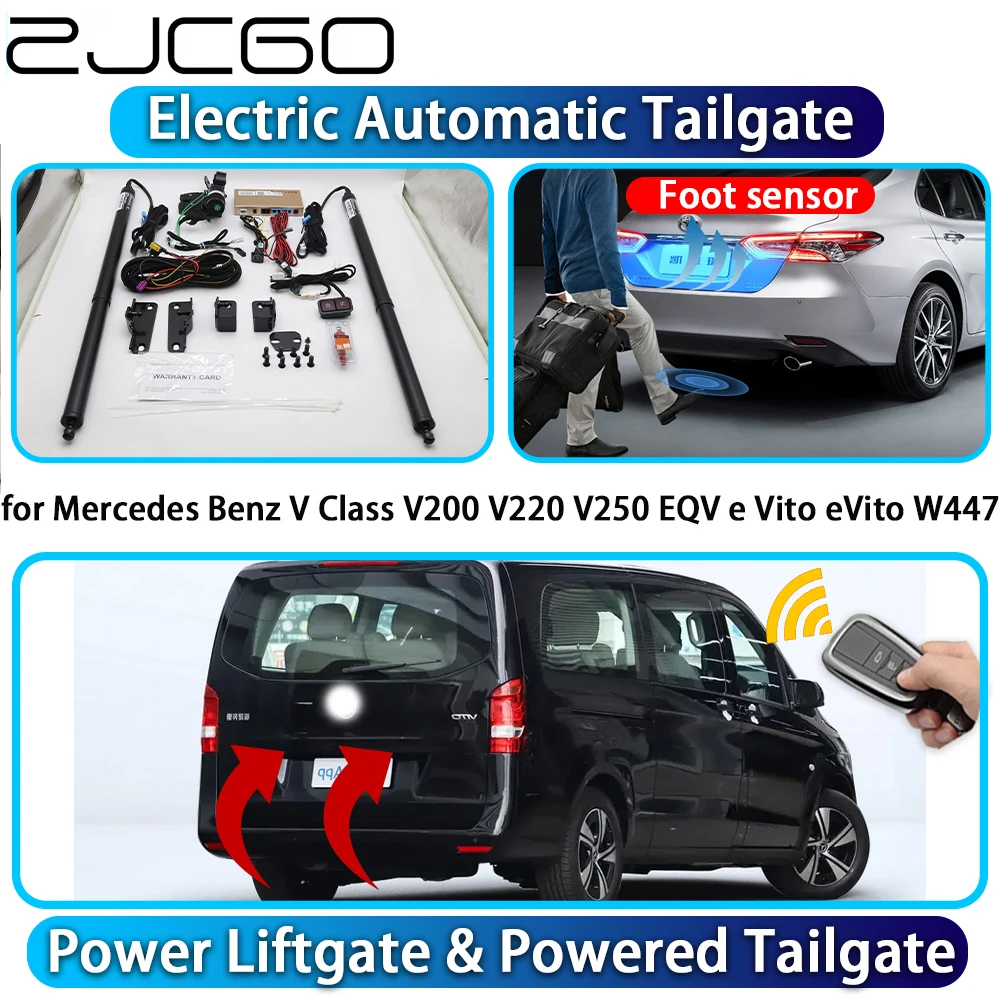 for Mercedes Benz V Class V200 V220 V250 EQV E Vito EVito W447 Automatic Power Liftgate Powered Tailgate Intelligent Trunk Lift