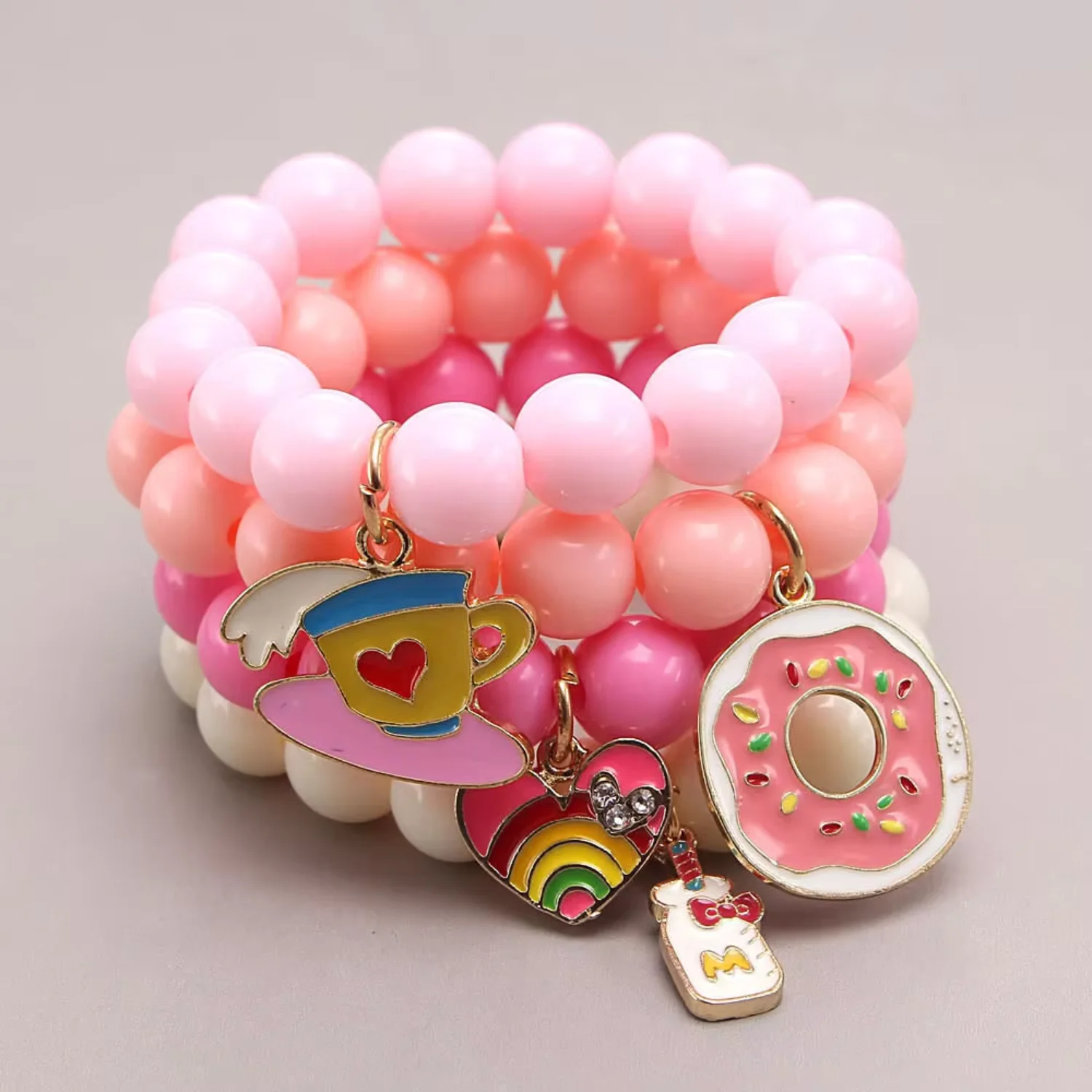 Popular Big Bracelet  Children Pink Smart Bead Bracelet Kids Urn Pet urn Urn pendant for ashes Human cremation urn Urn necklace