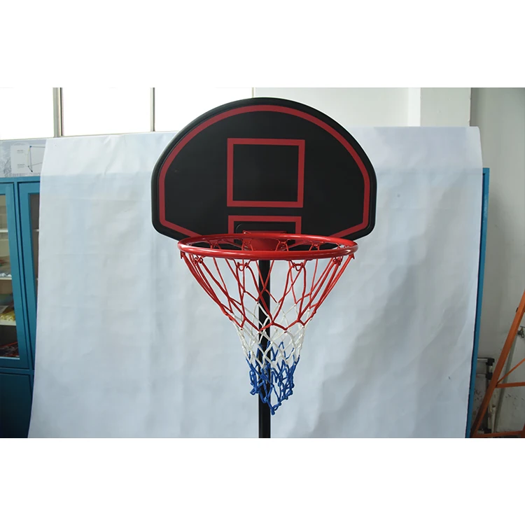 Canestro da basket portatile personalizzato professionale con tubo in acciaio verniciato a polvere del fornitore della Cina