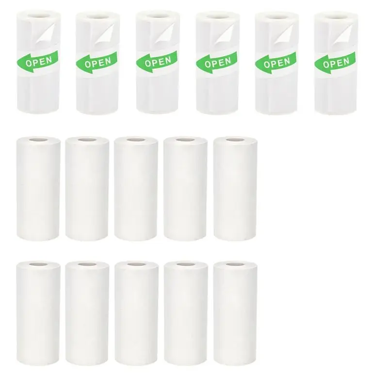 a01e-16-rolls-mini-thermal-printer-paper-including-6-rolls-thermal-sticker-paper-10-rolls-thermal-plain-paper-57x25mm
