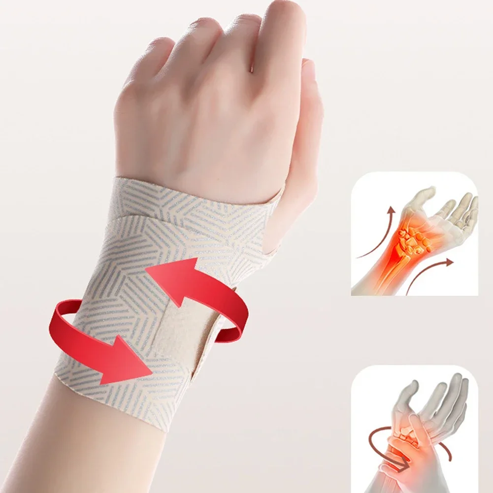 Adjustable Sports Wristband Fitness Wrist Tendon Sheath Joint Strain Fixator Anti Sprain Wrist Guard Wrist Support Strap Belt