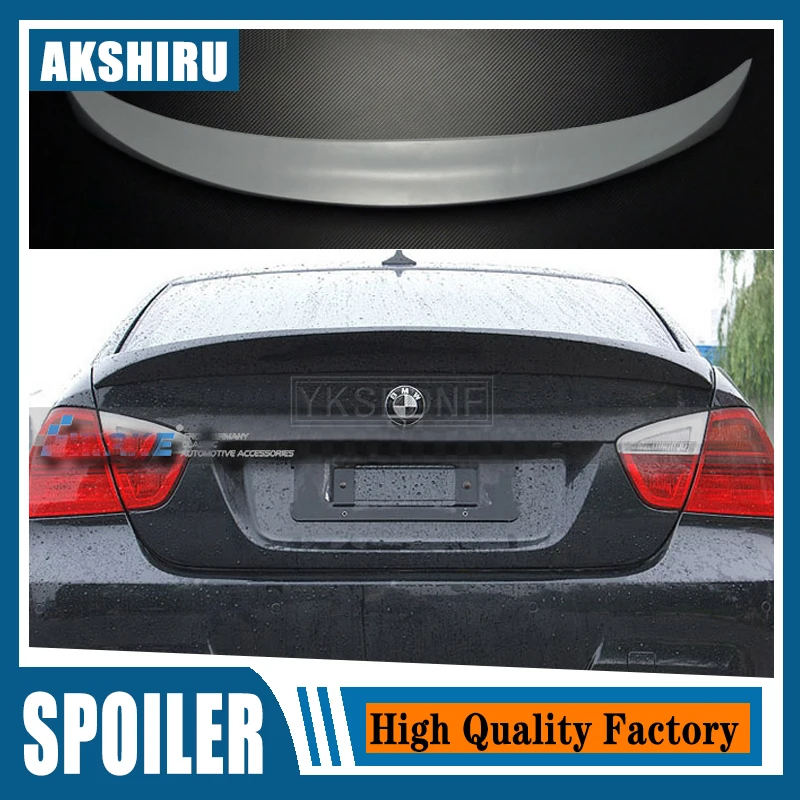 For BMW E90 Spoiler ABS Spoiler For BMW E90 M3 320i 320li 325li 328i with color Spoilers For E90 2005-2012