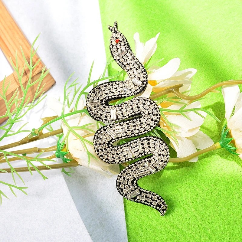 Hand-Stitched Snake Clothing For Patch Decoration Patch Cloth Stickers DIY Brooch Jewelry Accessories