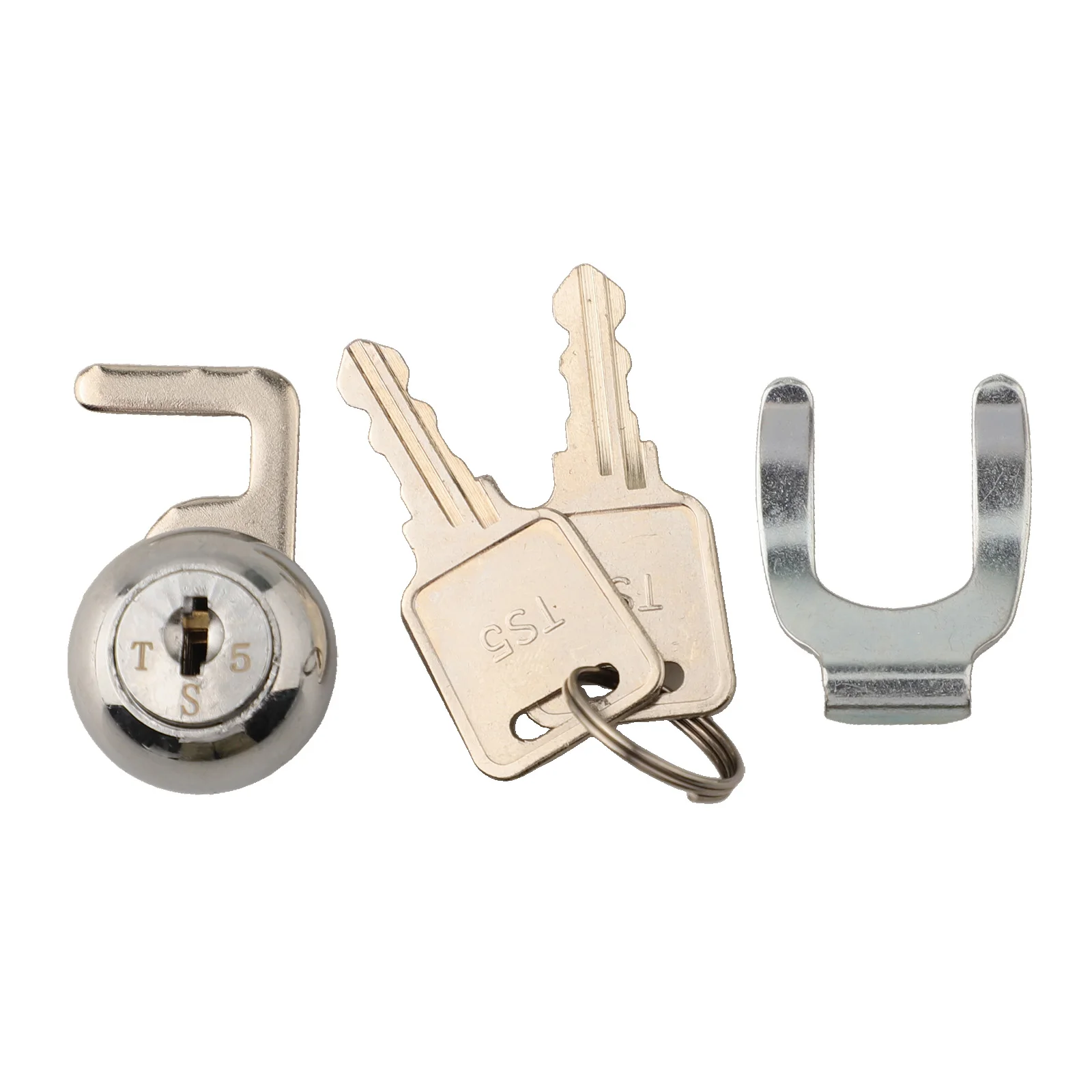 Cam Lock with Quick Clip Secure Solution for Cash Drawers Gym Lockers and Metal Cabinets Zinc Alloy Construction
