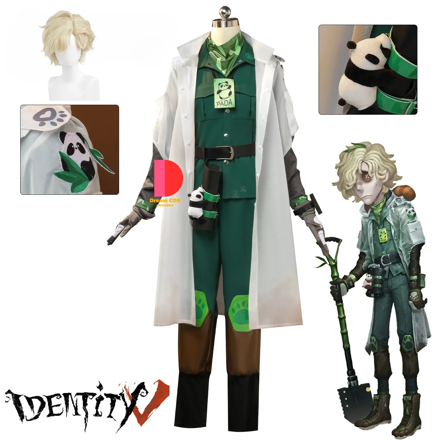 

Game Identity V Grave Keeper Home Designer Andrew Kreiss Cosplay Costume Halloween Costume Anime Cosplay Love Live Clothes