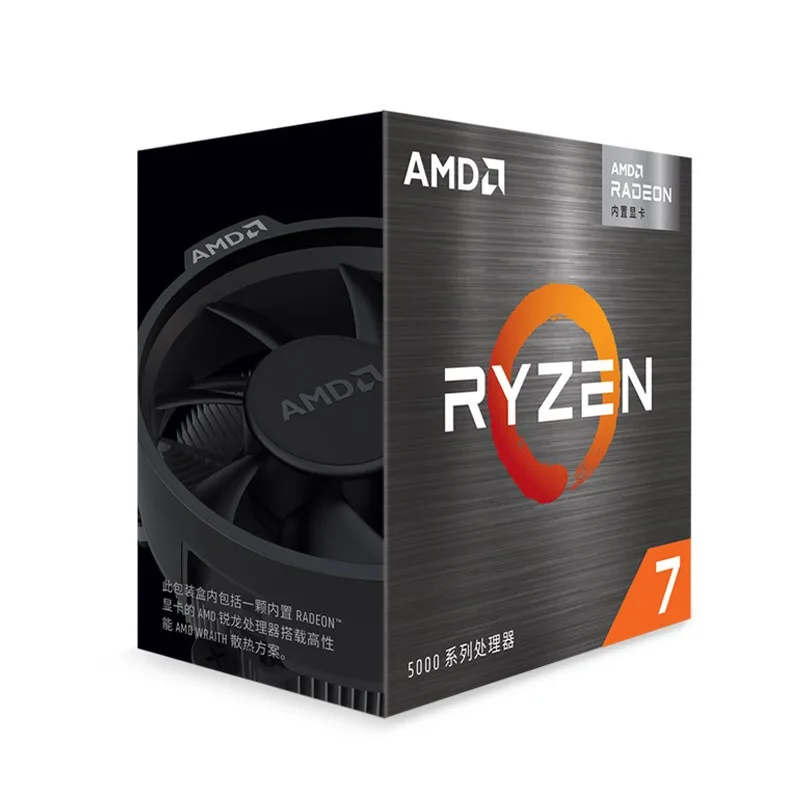 AMD Ryzen 7 5700G Prozessor 8 Kerne 16 Threads 3,8 GHz 65 W AM4-Schnittstelle, verpackte CPU