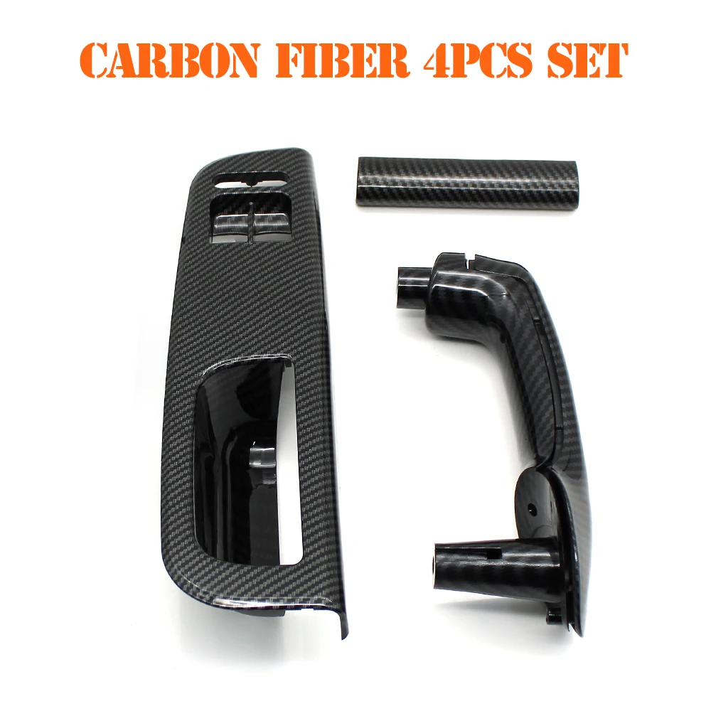 LHD Auto Fenster Schalter Abdeckung Panel Tür Pull Haltegriff Ersatz Für Volkswagen VW Bora Golf 4 MK4 Jetta 1999-2004