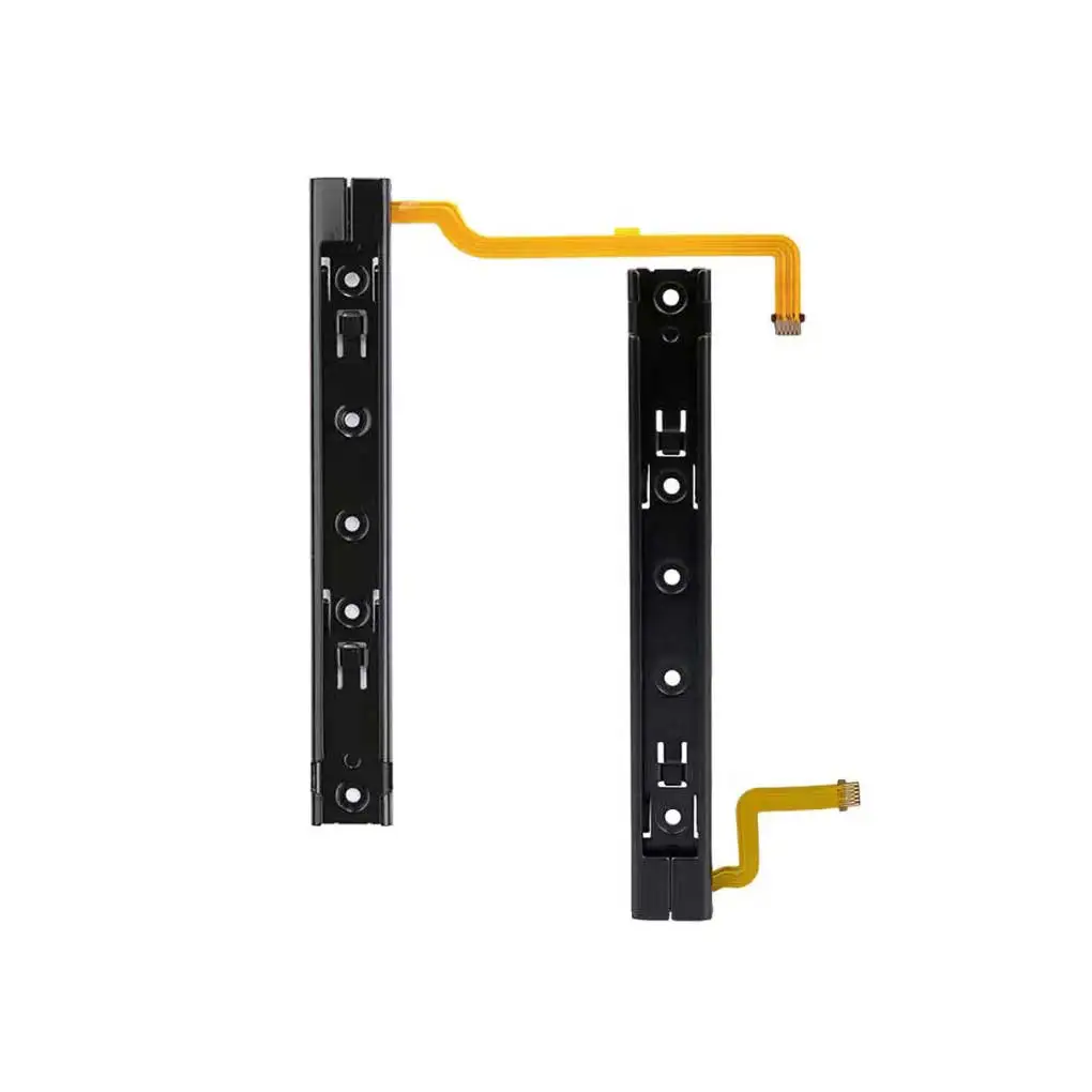 1 Pair Right/Left Slide Rail Fixture Part Lightweight Portable Side Slide Bar Sliders Controller Rails Assembly