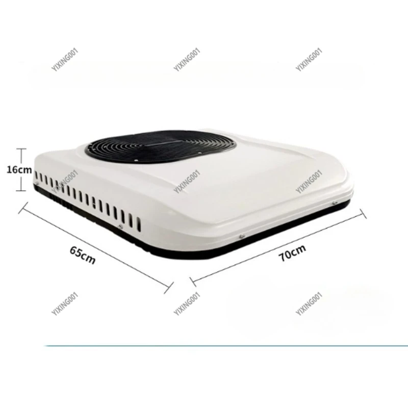 12V 24V DC Rooftop Electric Parking Air Conditioner Fast‑Cooling System for Truck Car Van Cabin Cooling