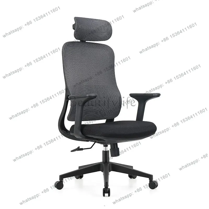 LSComputer Ergonomic  Chairs Handrail Swivel Living Room Bedroom Office Chairs Clerk Meeting Sedentary Furniture Silla Lsdny