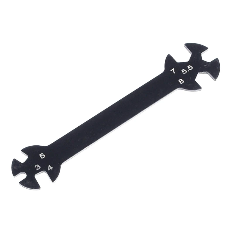 Compact 6 in 1 Special Tool Wrench 3/4/5/5.5/7/8MM for Turnbuckles & Suitable for Garden Home Kitchen Durable Dropship