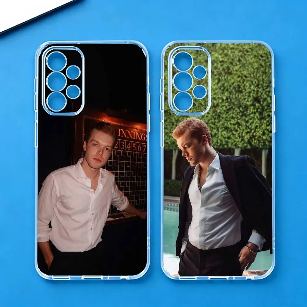 Cameron Monaghan S-Shameless  Phone Case Transparent Silicone Soft For Samsung S25,S24,S21,S22,S23,S30,Ultra,S20,Plus,Fe