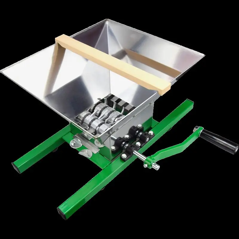 

Hand crank fruit peeling machine grape apple crusher self-brewed wine berry manual unplugged peeling machine