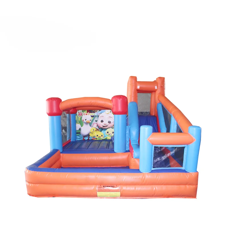 

FOR quality Inflatable bouncing castle water slide party bouncing house colorful theme bouncing ball toy pool water slide