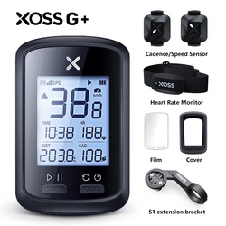 XOSS G+ GPS Bike Computer Wireless Cycling Speedometer Road Bike MTB Waterproof Bluetooth ANT+ Cadence Speed Bicycle Computer