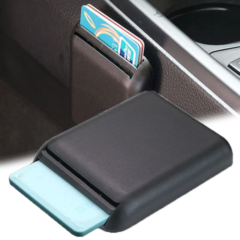 Auto Car Seat Card Ticket Organizer Universal Crevice Plastic Storage Holder Slot Seat Gap Slit Pocket Car Accessories Interior