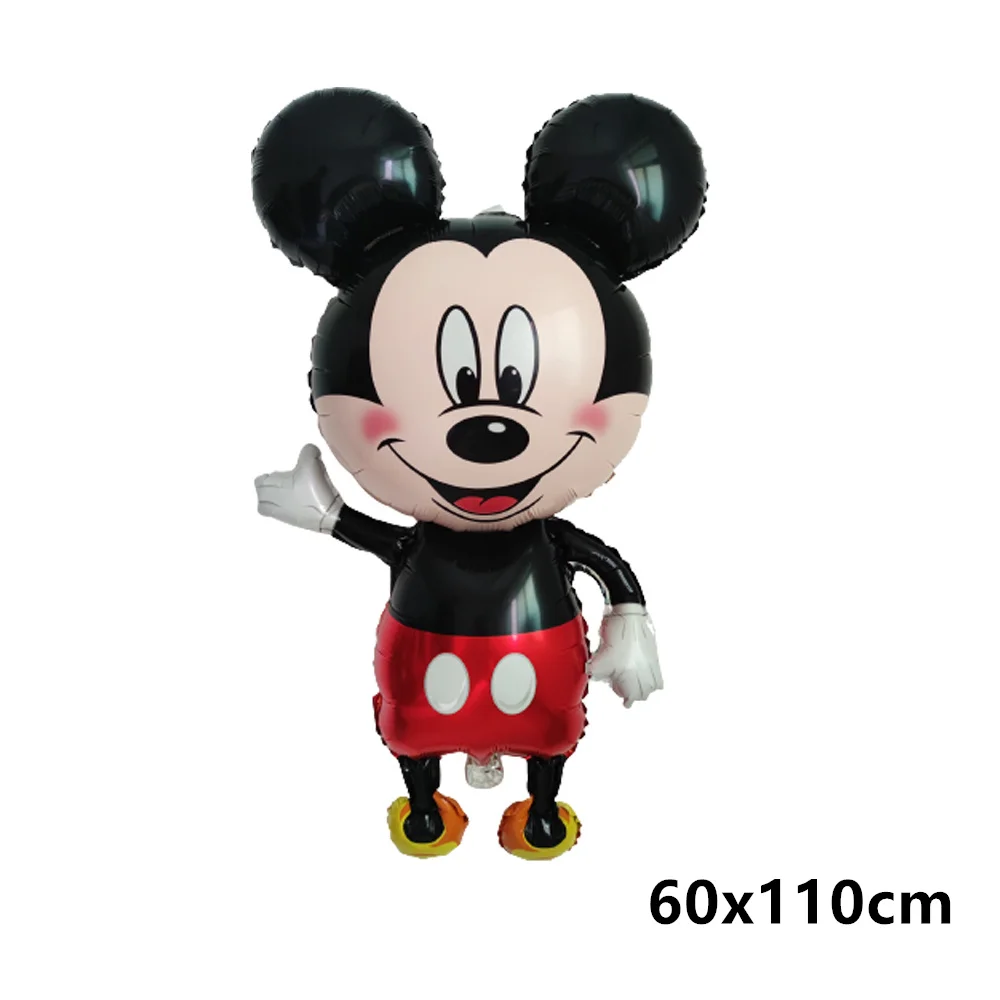 Big Mickey Minnie Mouse Balloons Disney Cartoon Foil Balloon Baby Shower decorazioni per feste di compleanno giocattoli classici per bambini regalo