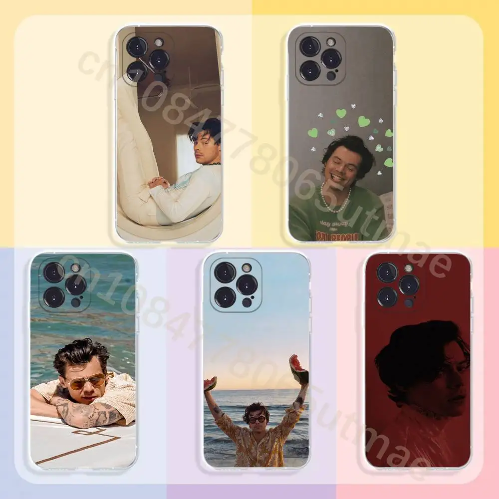 

H-Harry Kiss All The Time S-Styles Phone Case For iPhone17,16,15,14,13,12,11,Pro,Xs,Max,Mini,Plus Antislip Shockproof Hard