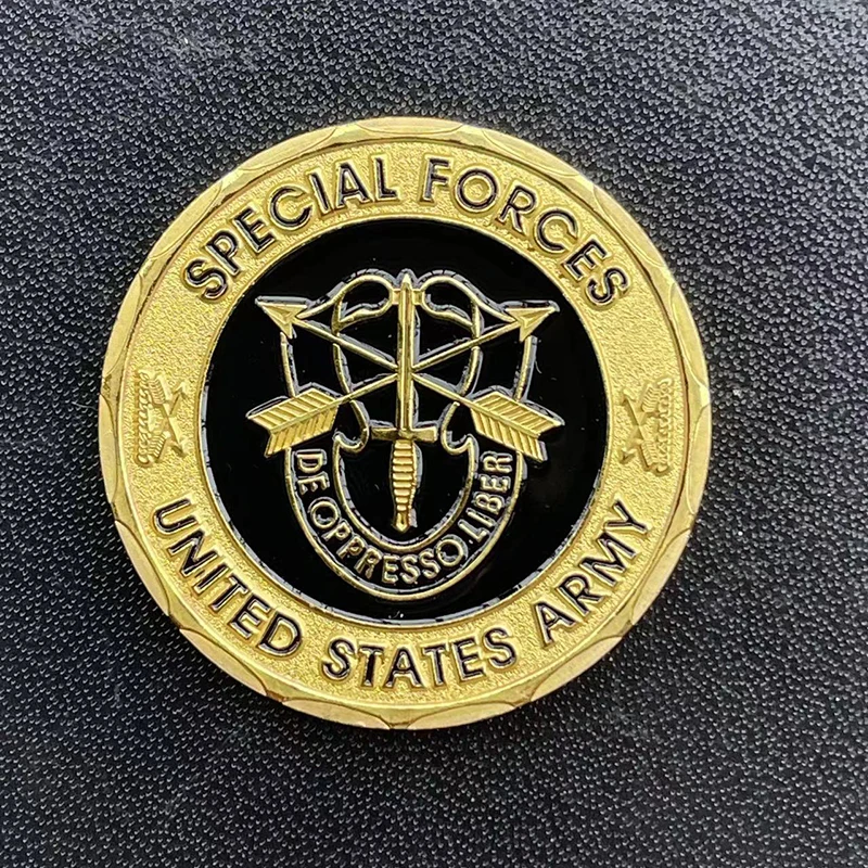 United States Special Forces commemorative coin Military challenge coin