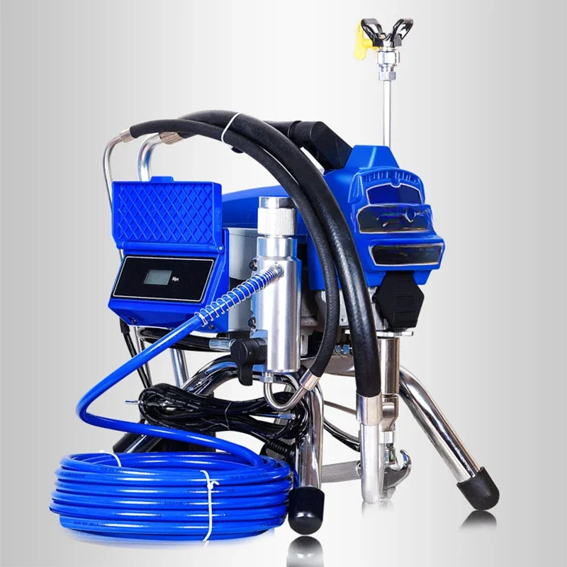 Hot sales495 Brushless High Pressure Airless Spraying Machine 2500W Home Decoration Wall Coating Paint Spraying Machine 2.5L/min