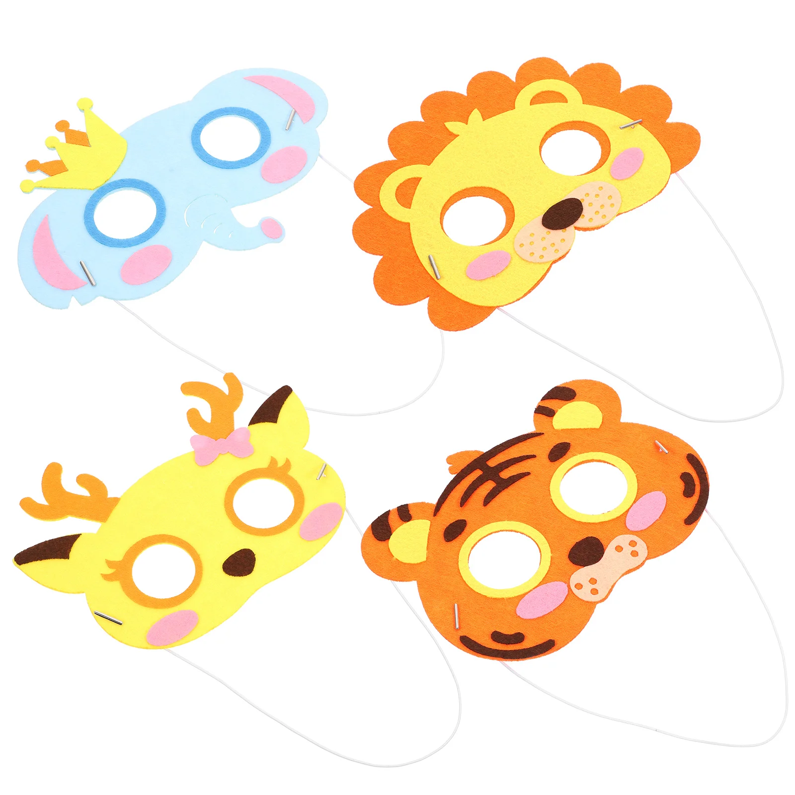 

Small Animal Mask Novelty Face Masks for Kids Costume Cartoon Cosplay Party The
