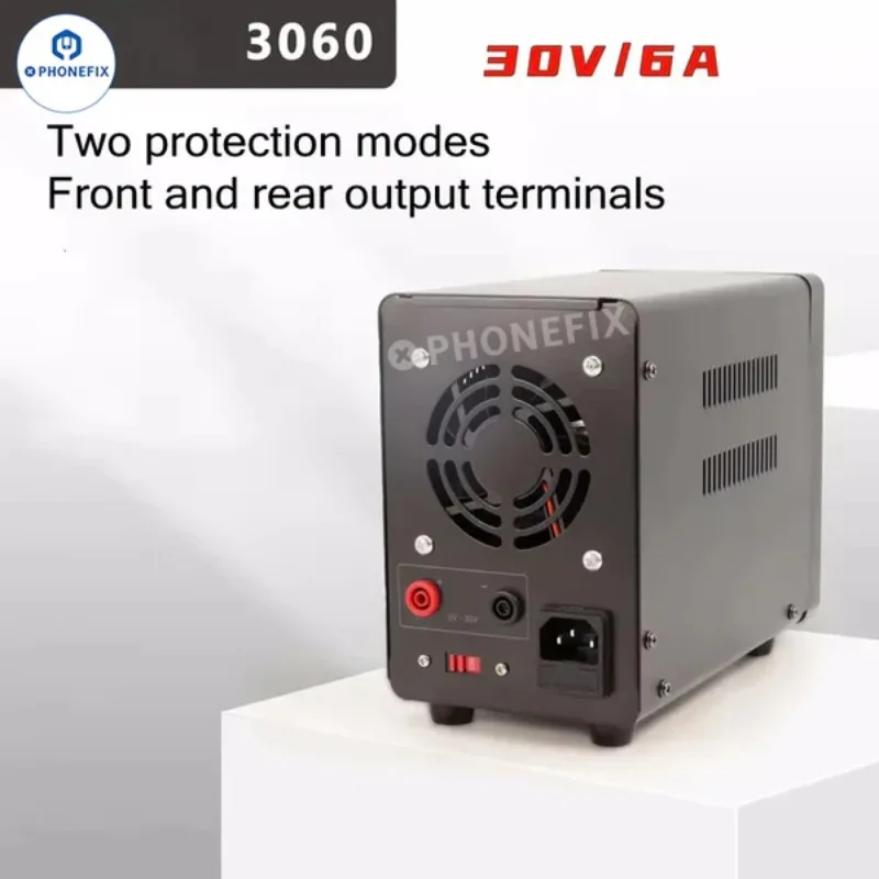 YCS 3060 180 واط 30 فولت 6A تيار مستمر محطة إمداد الطاقة للهاتف اللوحة الأم PCB بطاريات ماس كهربائى اختبار إصلاح كشف مقياس التيار الكهربائي