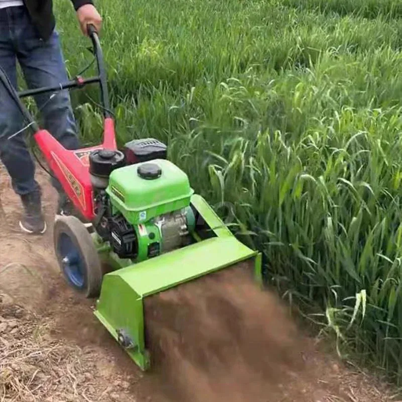 Agricultural Weeding Machine Weeder Rotary Hand Maize Farm Orchard Garden Tilling Soil Grass Ground Ditching Can Hoe Root