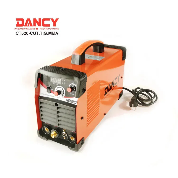 Multi Process 3 In 1 Soldadores Tig Cut Mma Welding Machine CT520 220V 110V Dual Voltage Dc Mma Tig Plasma Cutter Welder