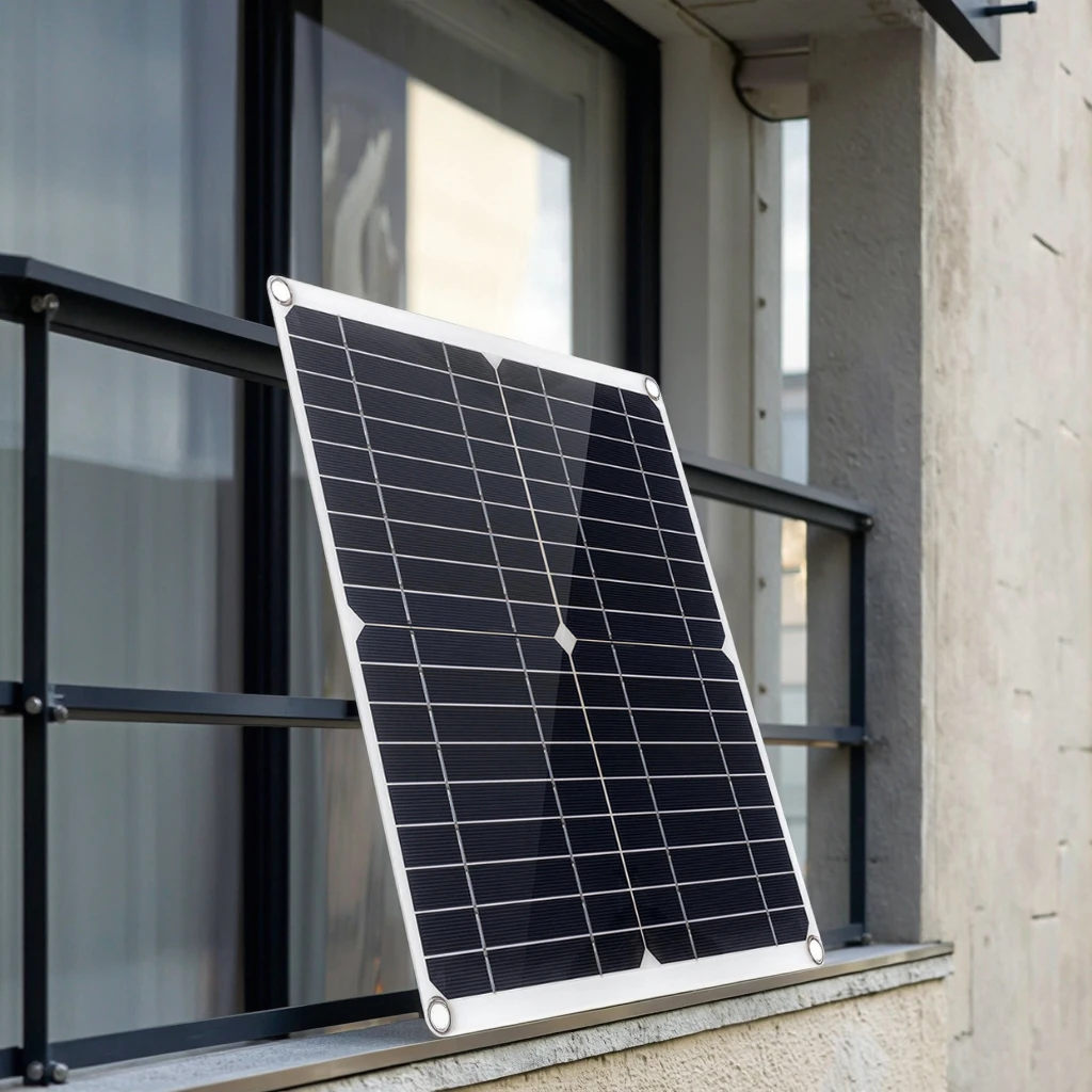 200W Foldable Flexible Solar Panel, High Efficiency Portable Module Outdoor Off Grid Power Generation