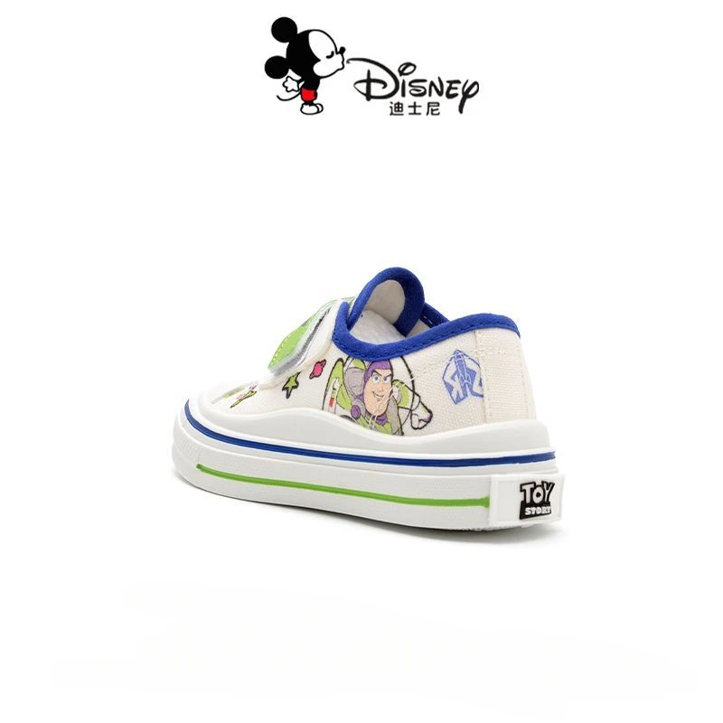 Disney Buzz Lightyear scarpe di tela per bambini scarpe casual estive per ragazzi e ragazze scarpe bianche leggere con suola morbida