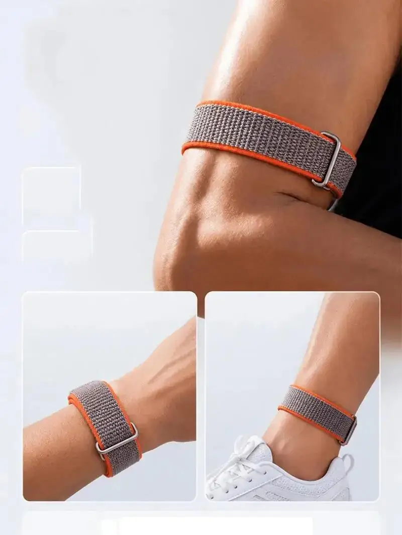 Nylon-Bizeps-Armband für Google Fitbit Air Sport Fitness-Tracker Ersatz-Sportarmband für Workout und Laufen für Fitbit Air Armband – Detail 10