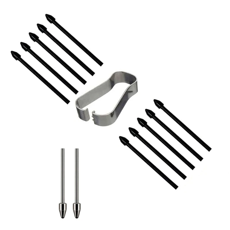 puntas lápices ópticos calidad para tableta táctil Tab S 6/7/7+/8/9 S23 NOTE10 20, 10 puntas plástico y 2