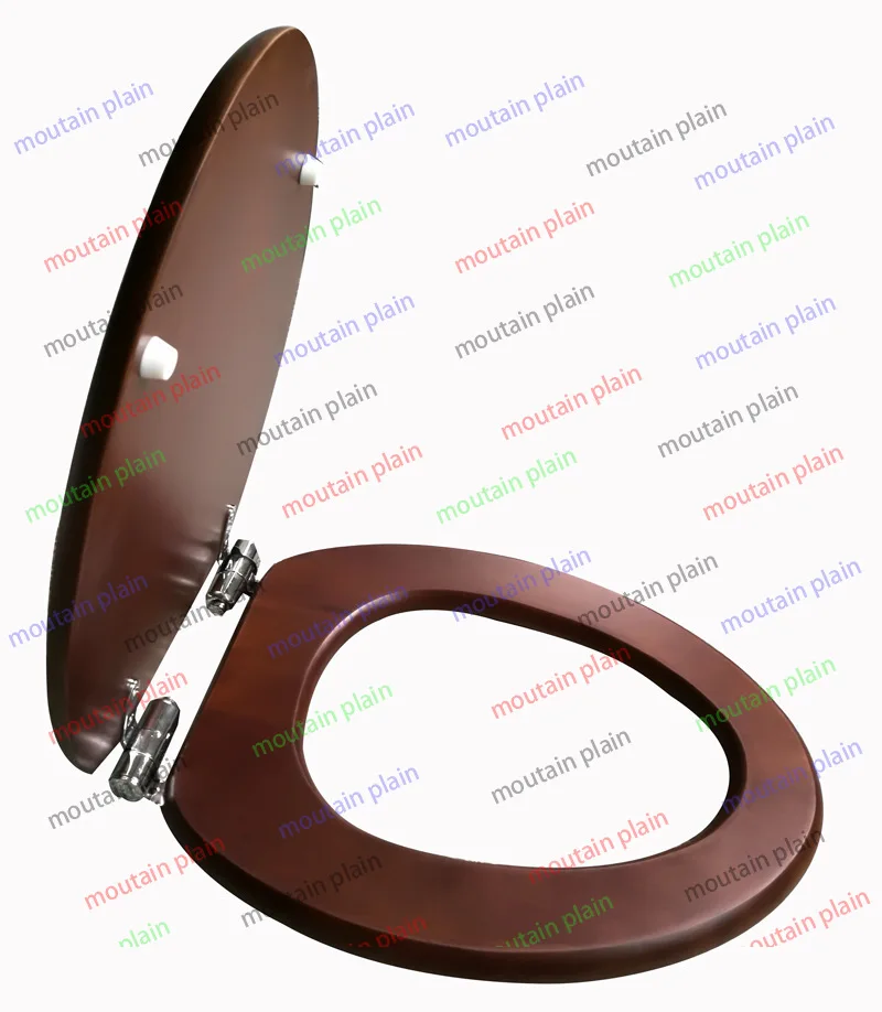 

Toilet cover old-fashioned hinge dismantling slowly descending bathroom solid wood homestay cover with cover