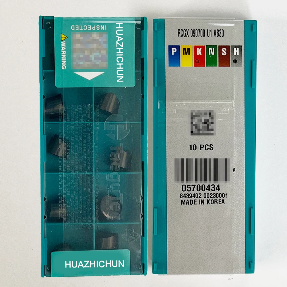 

HUAZHICHUN RCGX 090700 U1 AB30 Carbide Inserts Internal Turning Tool