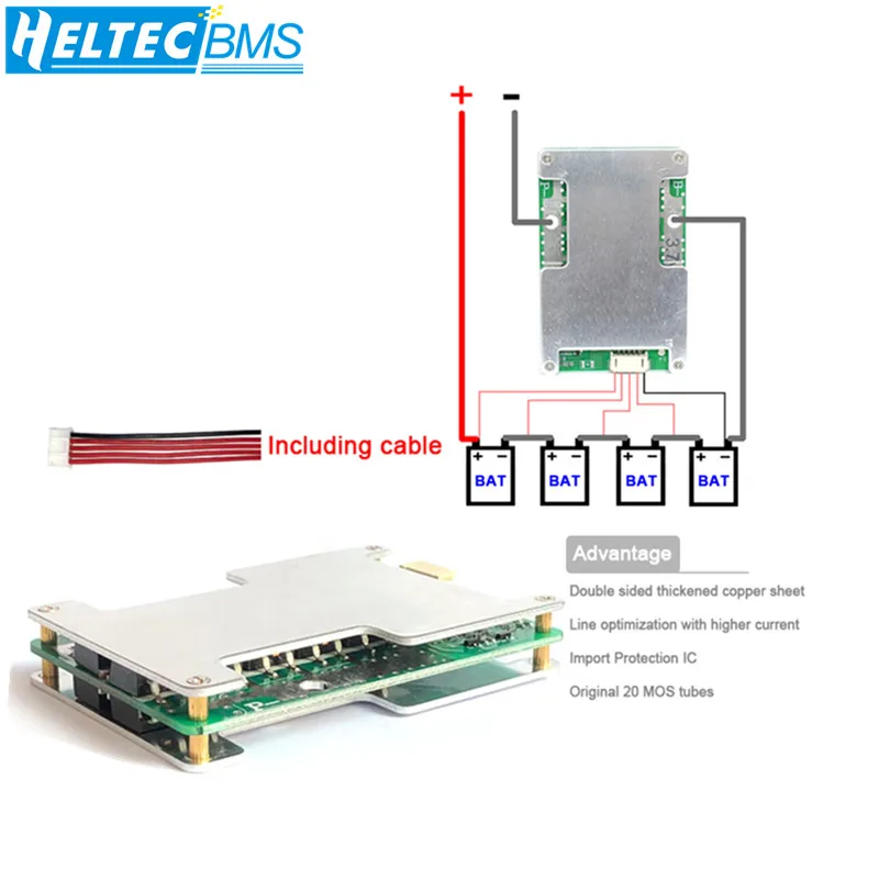 12V BMS 3S 4S 120A bms 18650 BMS dla Lifepo4/trójskładnikowego akumulatora litowego rower elektryczny/falownik/narzędzia elektroniczne BMS 12V