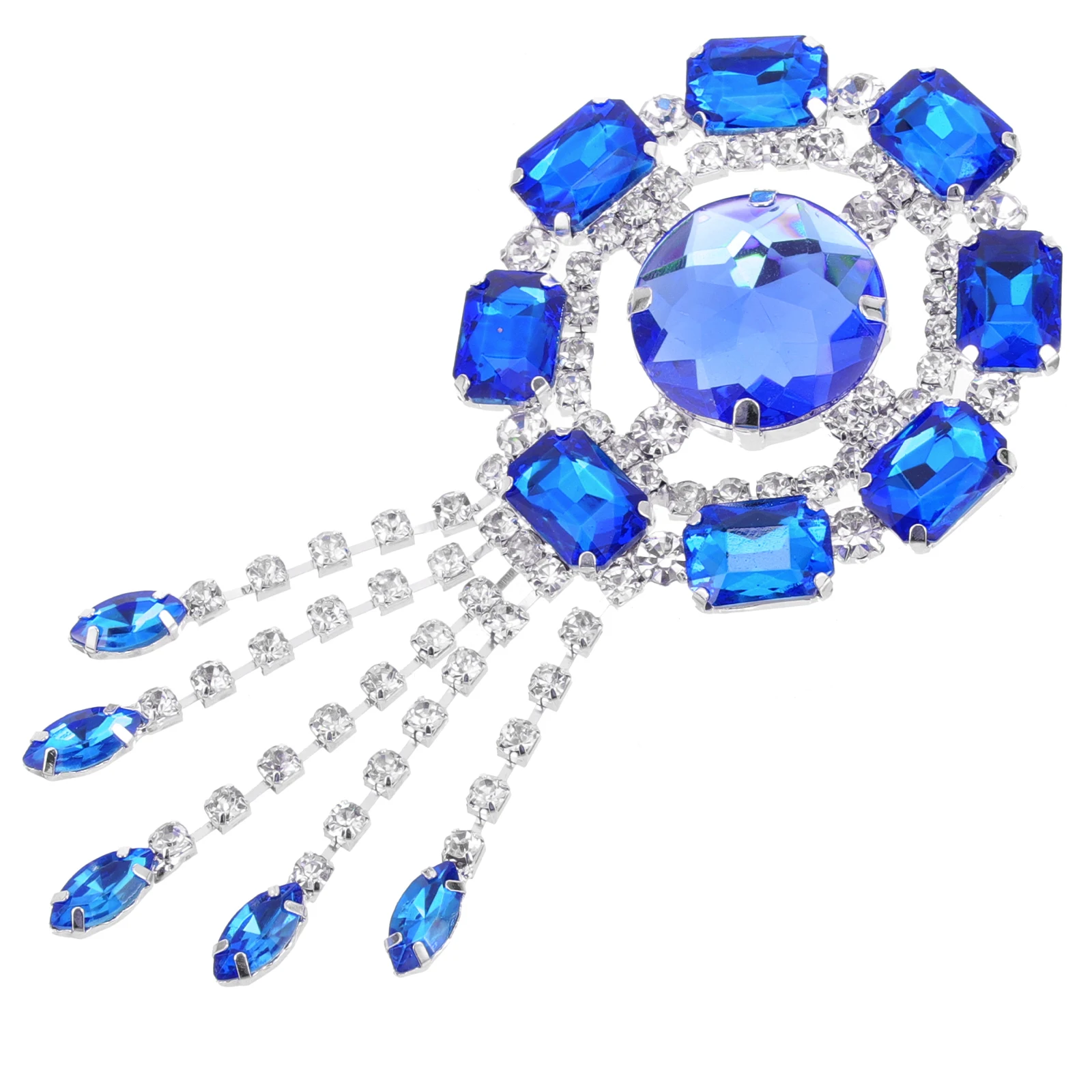 

Sparkling Rhinestone Brooch Shiny Lapel Pin Decorative Breastpin For Women Clothing Accessories Festival Party Hat Bag Pins