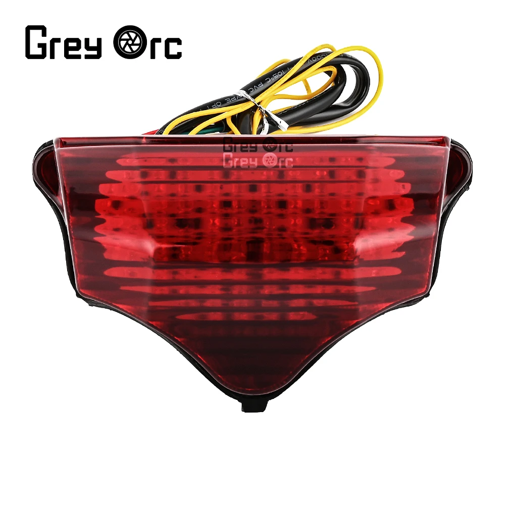 For YAMAHA FZ6 FAZER 2004 2005 2006 2007 2008 Diesel Chrome Brake Turn Signals Integrated LED motorcycle taillight
