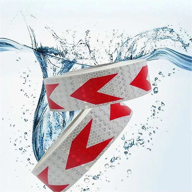 Safety Warning Sticker Glow Tape Car Reflective Tape Traffic Reflector Tape Anti Slip Traction Sticker Non-slip Tape for Stairs