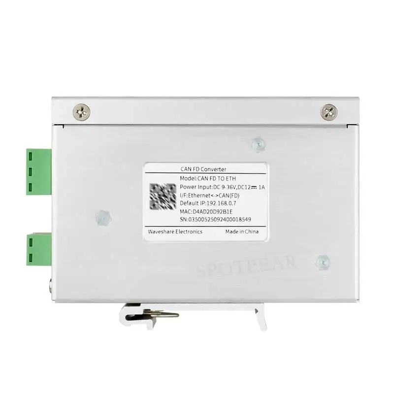 Picture 5: Industrial CAN FD To ETH Protocol Converter Bidirectional Data Communication 5 Data Conversion Modes CAN 2.0A/2.0B