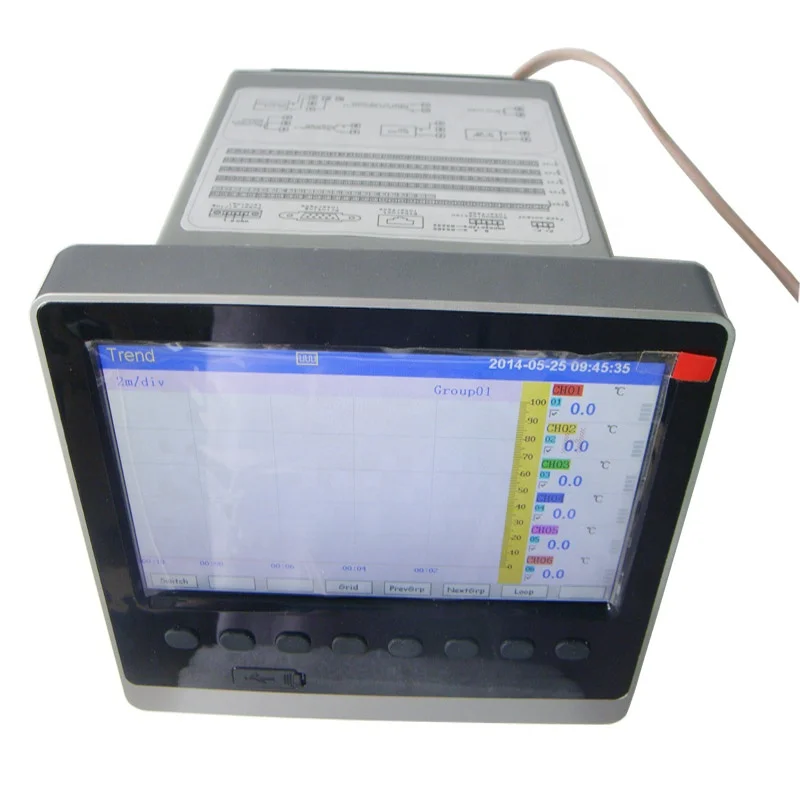 16 Channel thermocouple data logger