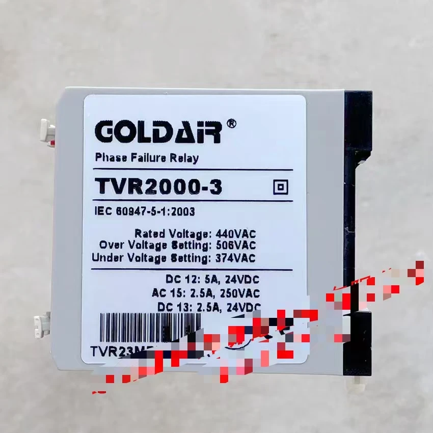

Phase sequence protection relay TVR2000-1/NQM TVR2000Z-1/-2 3 4 5 6 9 NQL