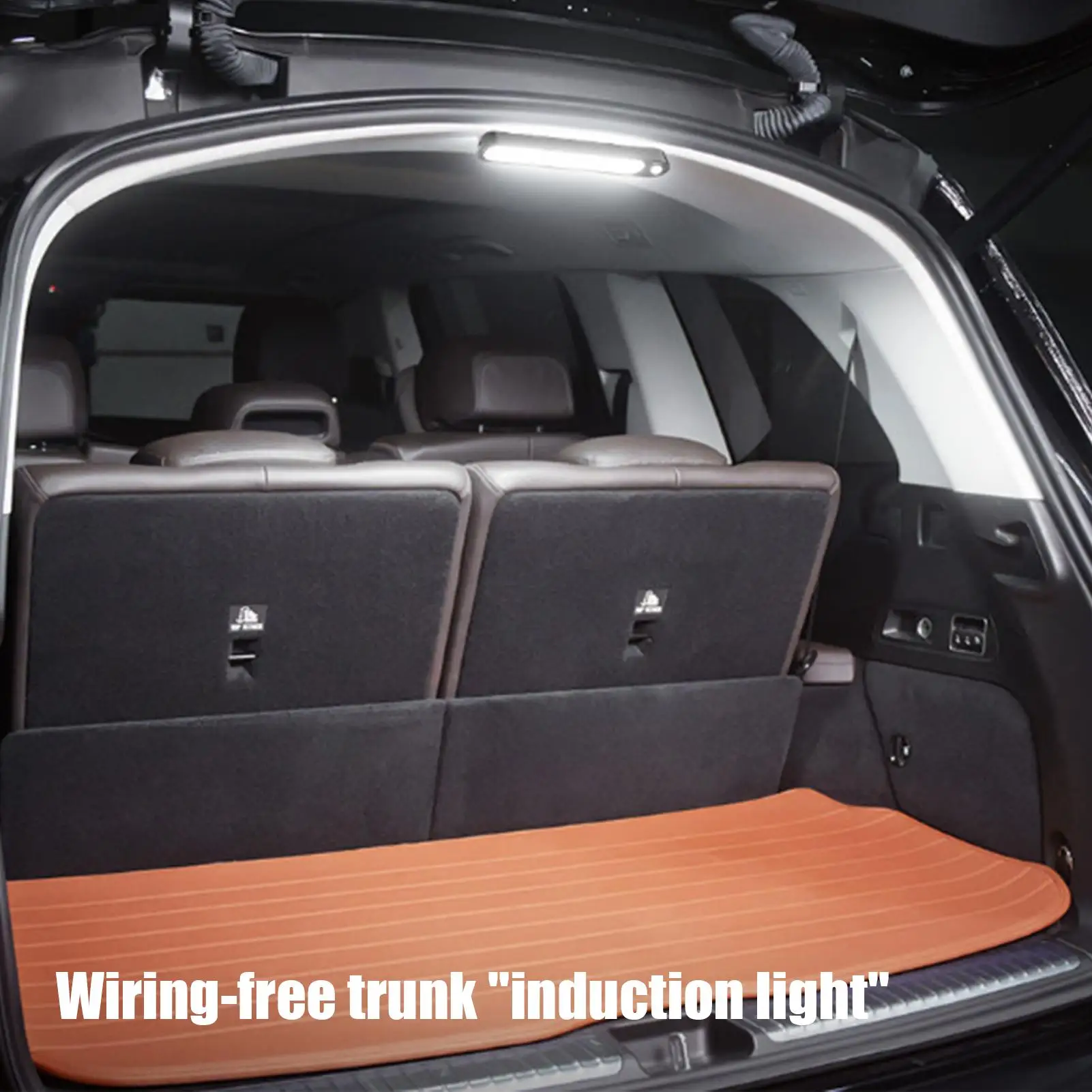 قضبان إضاءة الاستشعار أضواء LED الداخلية للشاحنات USB المغناطيسي قبة الإضاءة السيارات مصباح السقف القضبان الداخلية للسيارات