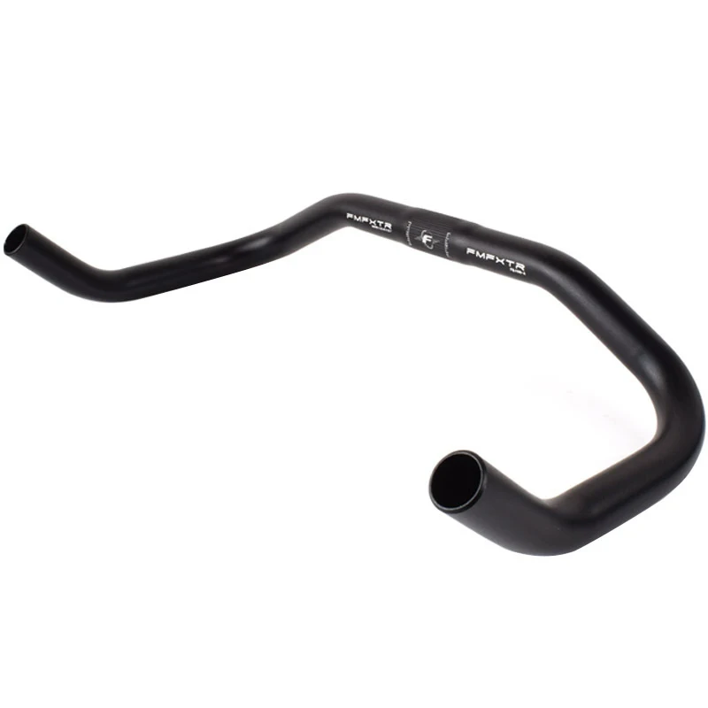 FMFXTR Bike Bullhorn Handlebar Aluminum Alloy 25.4mm 390mm Bicycle Handlebar for Fixed Gear Bike Road Bike