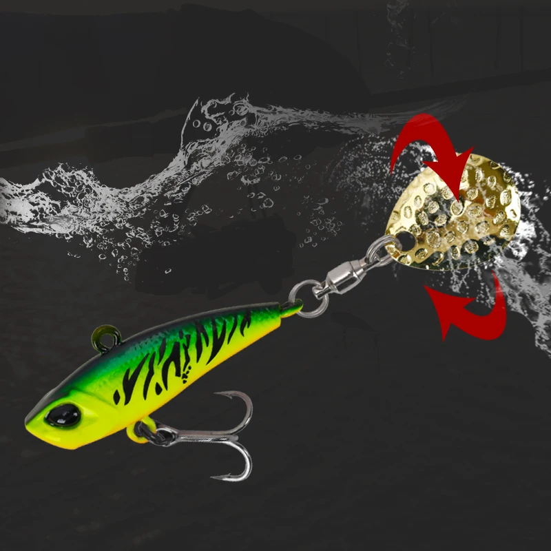 Tsurinoya SPIN MT – Cucharas metálicas para lubina y lucio - imagen 4