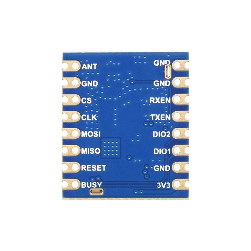 Waveshare-Módulo Lora de 1 piezas, módulo de comunicación remota antiinterferencias, Chip Lora azul SX1262 para banda HF de subghz