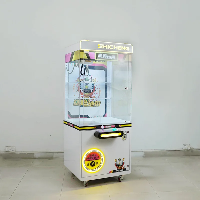 Factory Direct 2026 New play of doll machine Commercial scan code slot machine clip doll Large video game city shopping mall dra