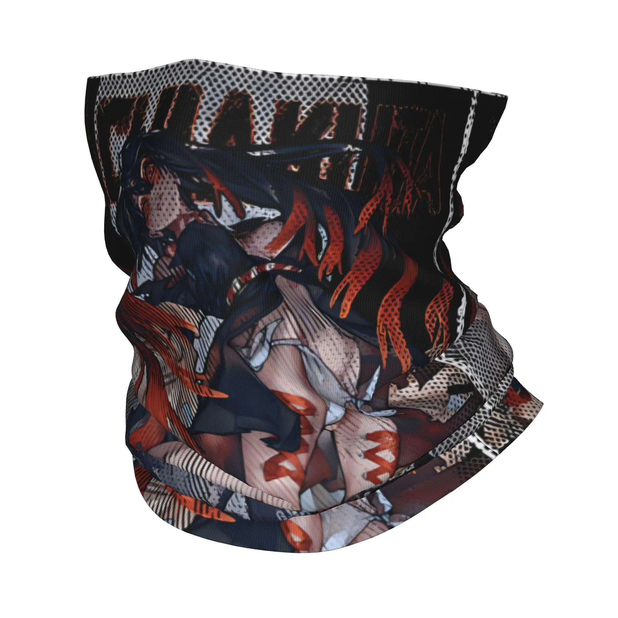 

Riyo Reaper Gachiakuta Manga Bandana Neck Gaiter Printed Wrap Scarf Multifunctional Face Mask Running for Men Women Adult Winter