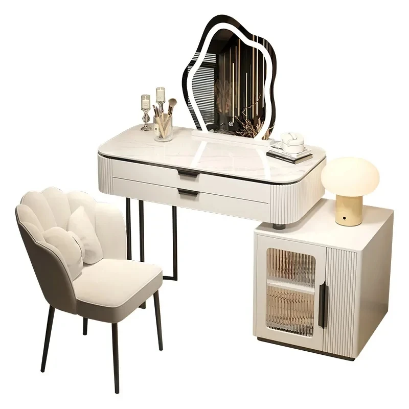 Modern Bedroom Vanity Table Nordic Makeup Multifunctional Style Home Vanity Table Girls Luxury Schminktisch Furniture